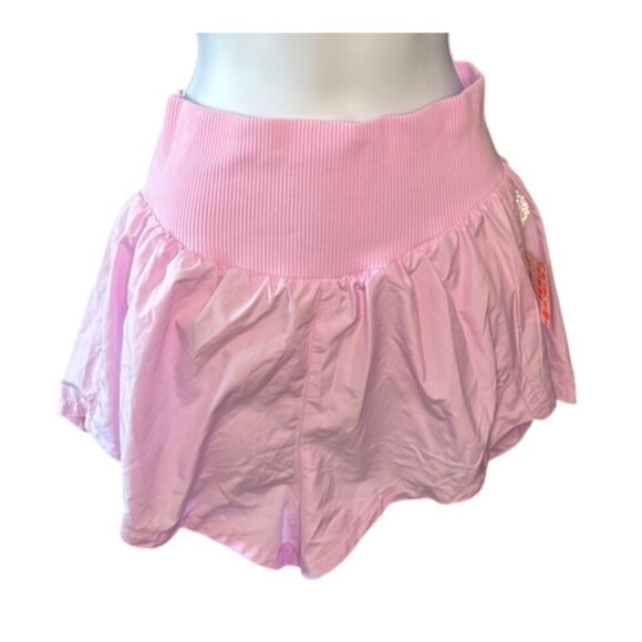 Free People Movement Carpe Diem Shorts Powder Pink Medium - Picture 4 of 6